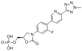 Torezolid phosphate