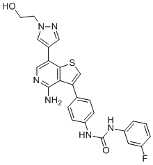 Ilorasertib