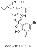 WDR5 WBM site inhibitor 7k