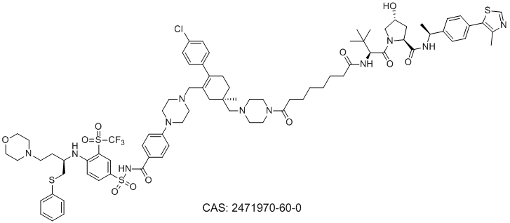 Dual BCL-xL/BCL-2 degrader 753b