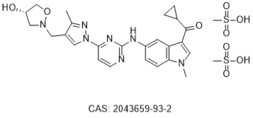 Cevidoplenib dimesylate