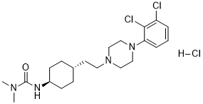 Cariprazine hydrochloride