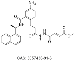 PLpro inhibitor compound 7