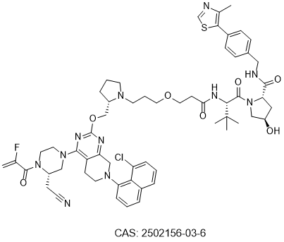 KRAS G12C PROTAC LC-2