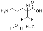 Eflornithine hydrochloride hydrate