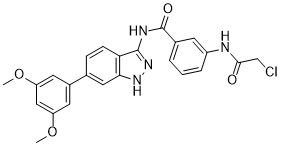 FGFR2-FGFR4 inhibitor F-30