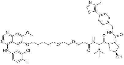 Gefitinib-based PROTAC 3