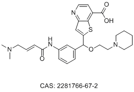 KDM5A covalent inhibitor N71
