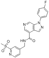 CCR1 inhibitor 19e