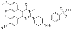 Pulrodemstat besylate salt