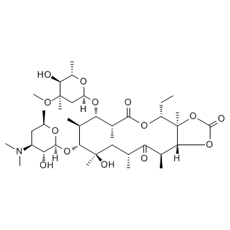 Erythromycin cyclocarbonate