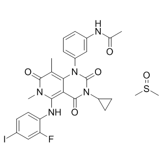 Trametinib DMSO solvate