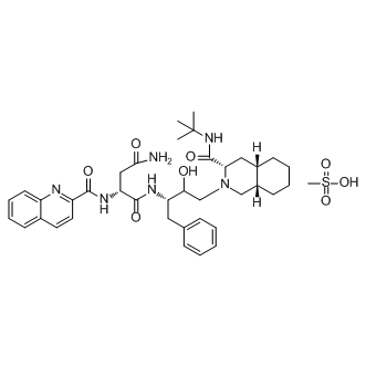 Saquinavir mesylate