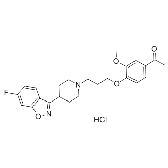 Iloperidone hydrochloride