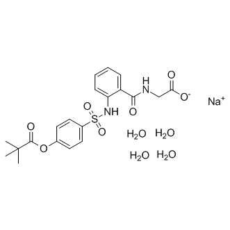 Sivelestat sodium tetrahydrate