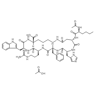 Bremelanotide acetate