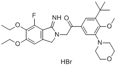 Atopaxar hydrobromide