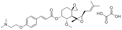 Beloranib hemioxalate