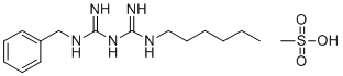 N1-hexyl-N5-benzyl-biguanide mesylate